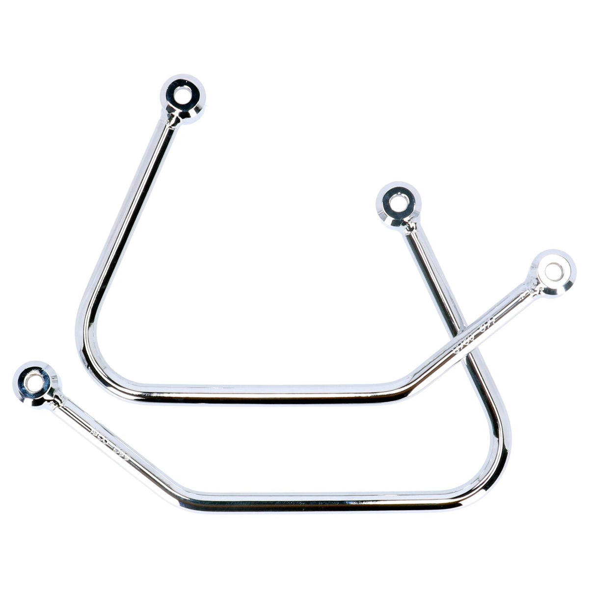 Highway Hawk saddlebag support kit - Chrome