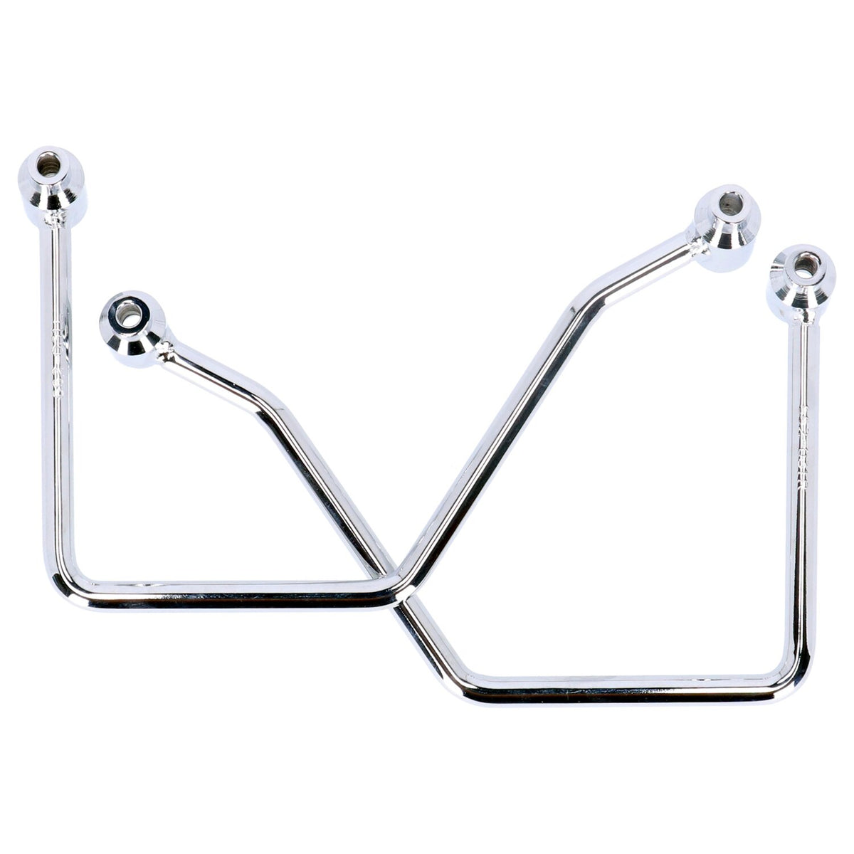 Highway Hawk saddlebag support kit - Chrome