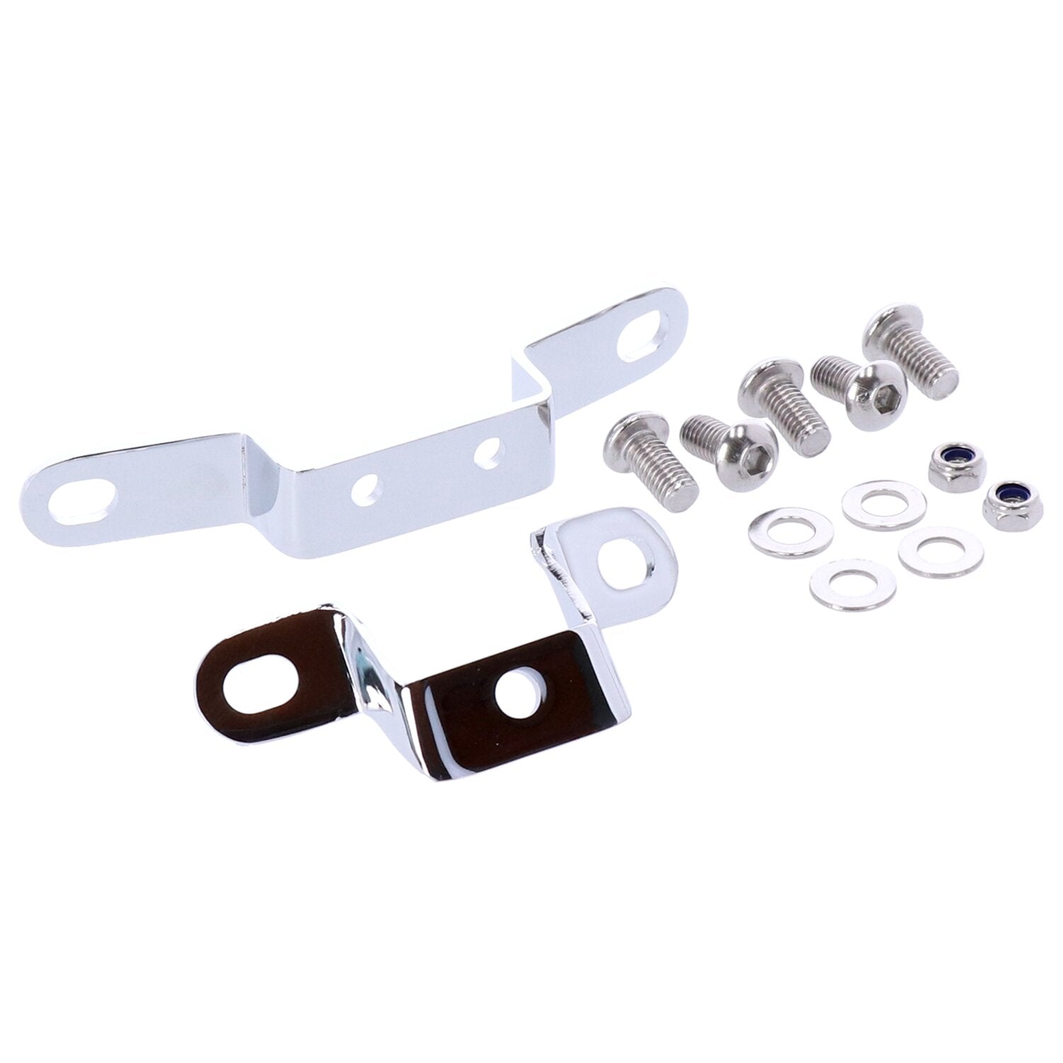 Highway Hawk solo rack Billet - Chrome