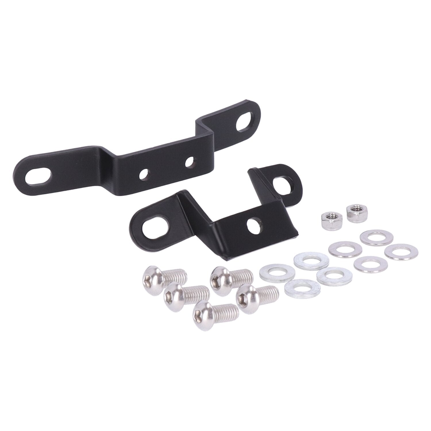 Highway Hawk solo rack Billet - Gloss black