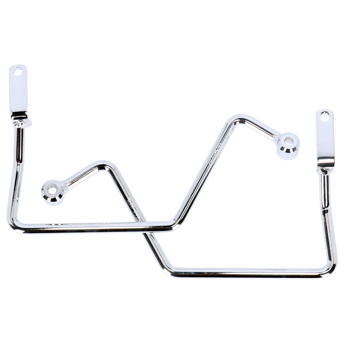 Highway Hawk saddlebag support kit - Chrome