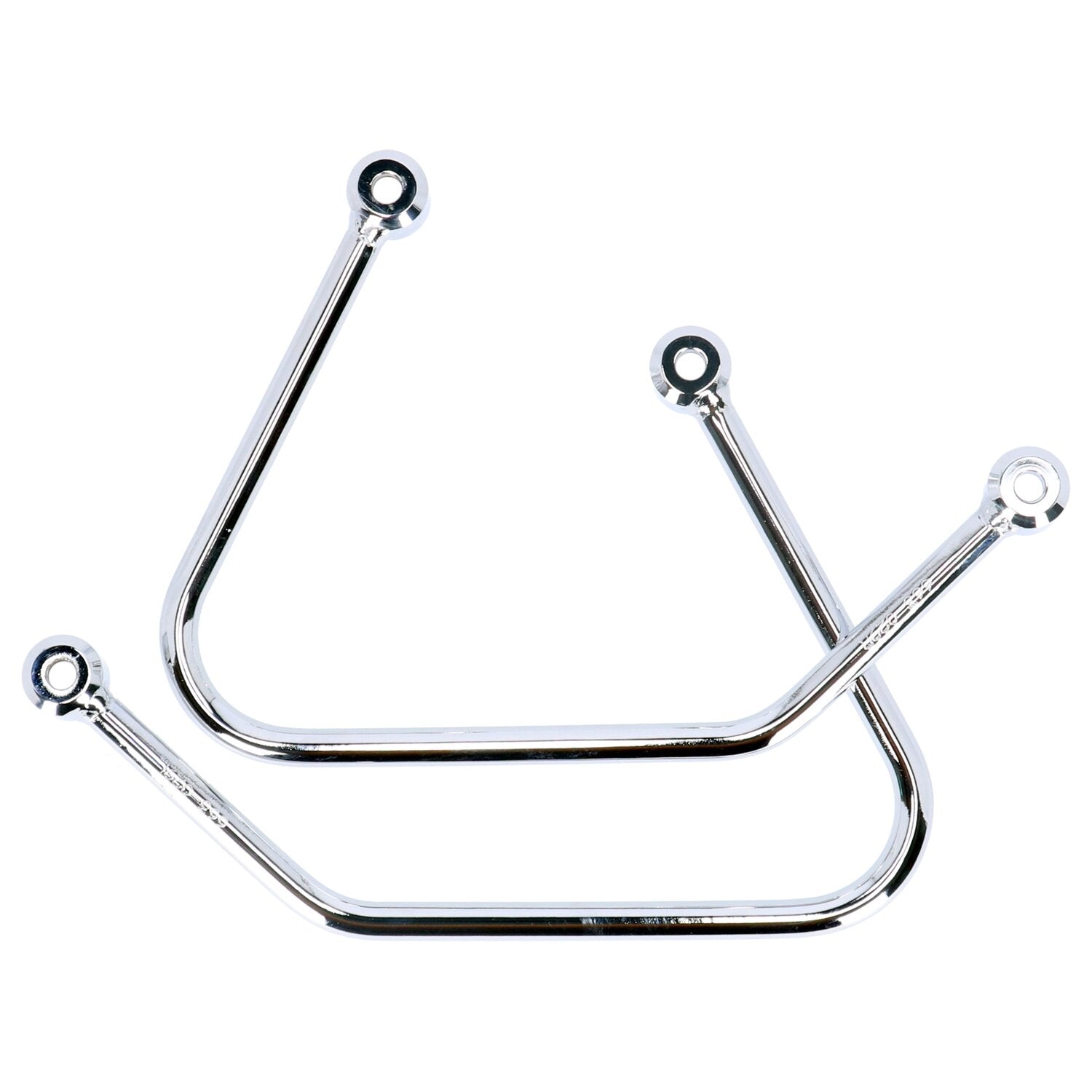 Highway Hawk saddlebag support kit - Chrome