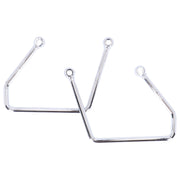 Highway Hawk saddlebag support kit - Chrome
