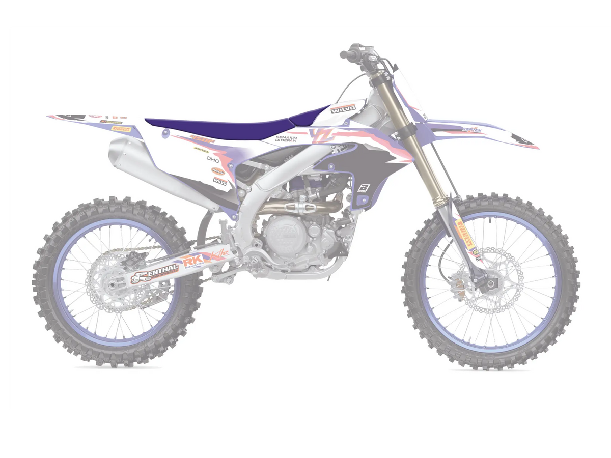 Blackbird Racing 70th Anniversary Seat Cover for Yamaha YZ450F