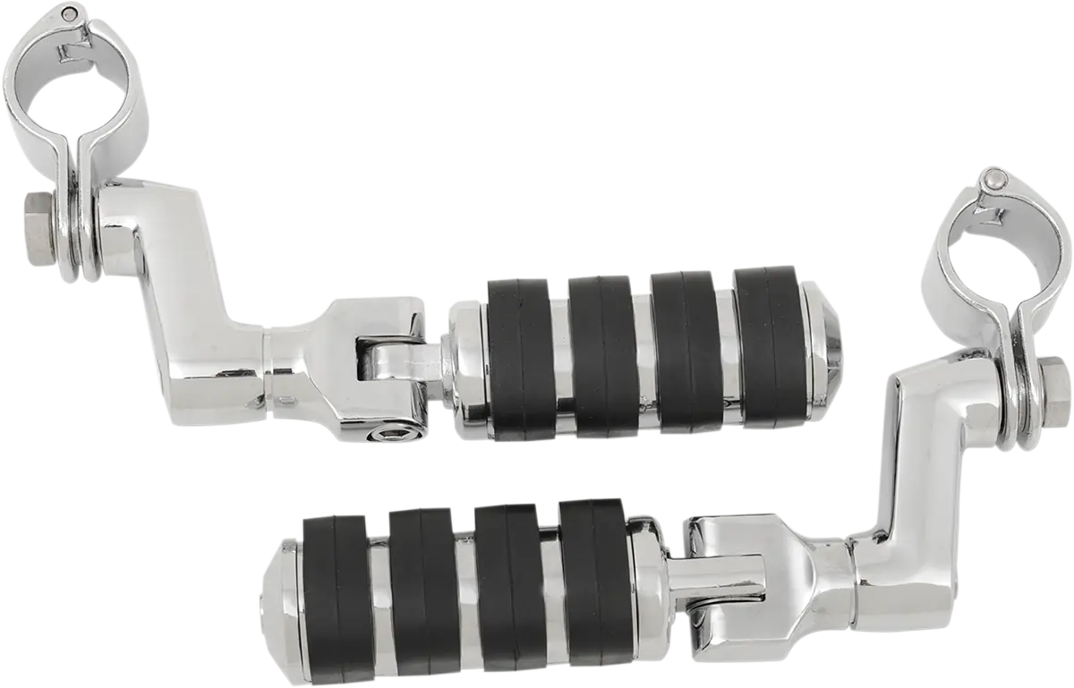 Kuryakyn Large ISO Offset Highway Peg Mounts 1-1/4" Clamp