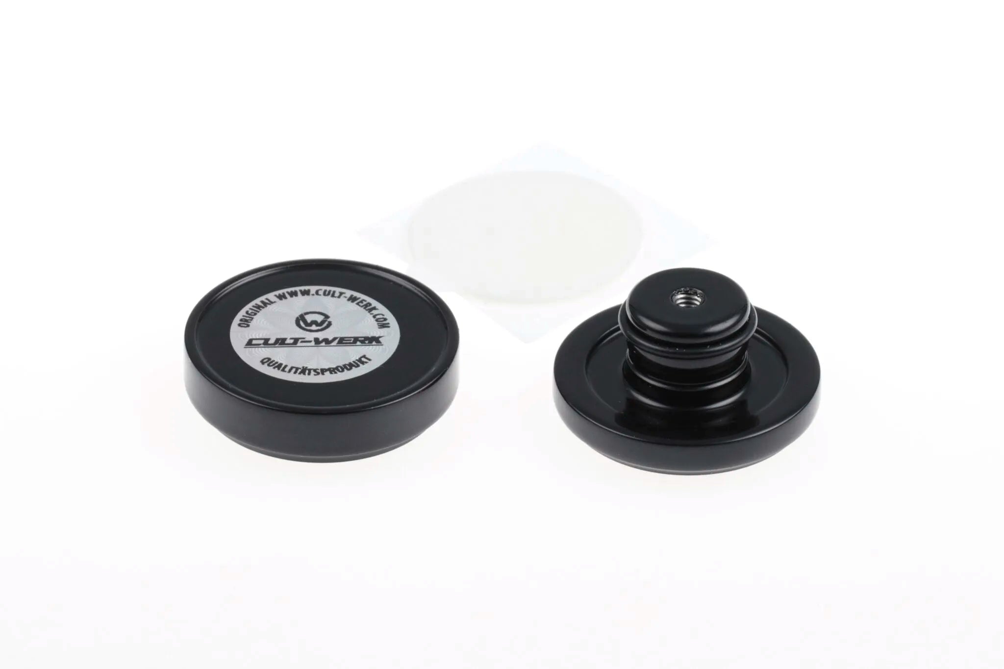 Cult Werk Black Aluminum Axle Cover