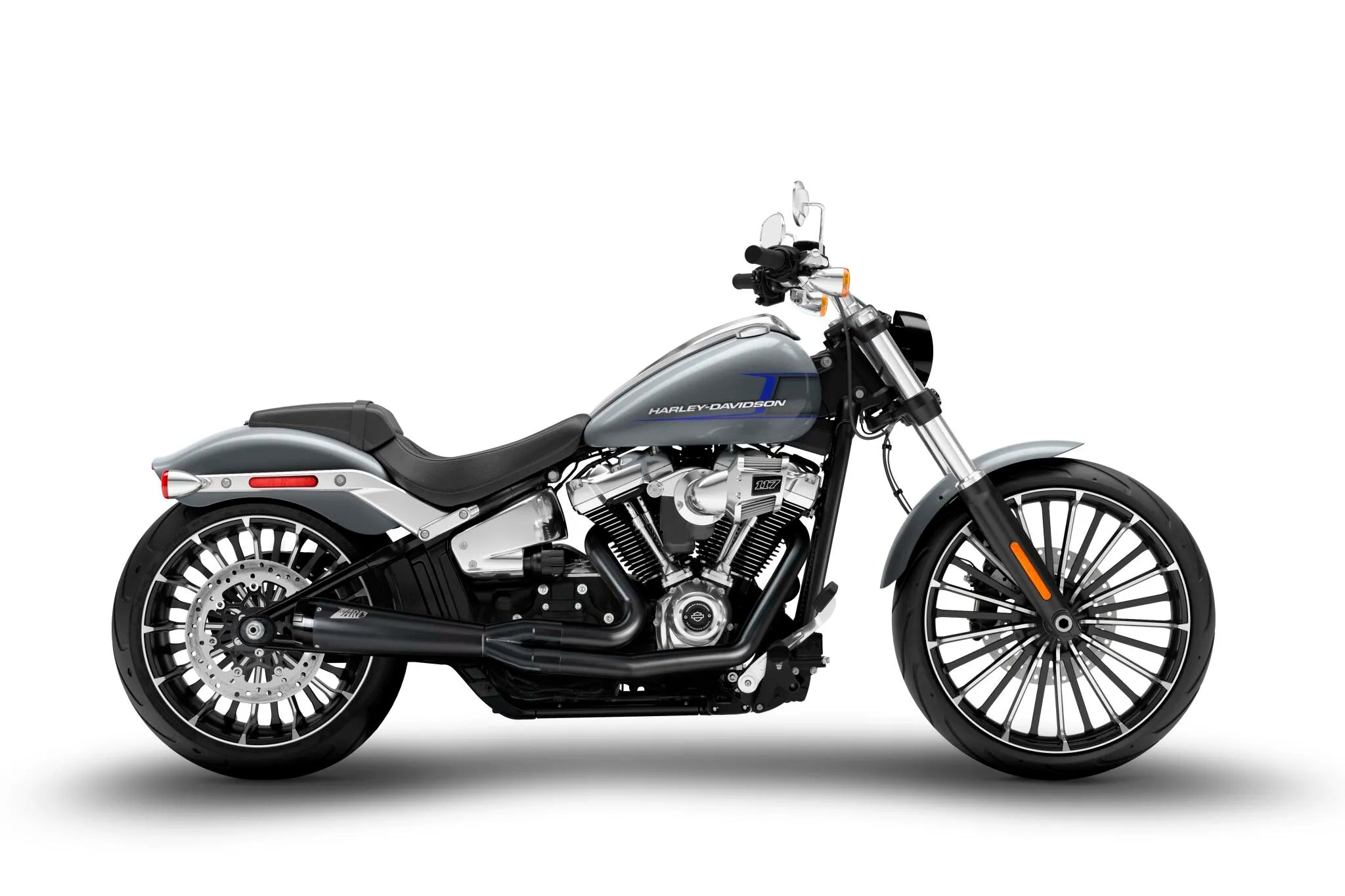 Zard 2:1 Komplettauspuffanlage für Harley-Davidson Softails - ECE Straßenzulassung