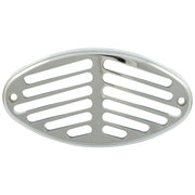 MCS Cateye taillight grill - Air glide chrome