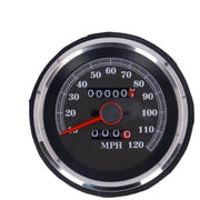 MCS Speedometer 120 mph face