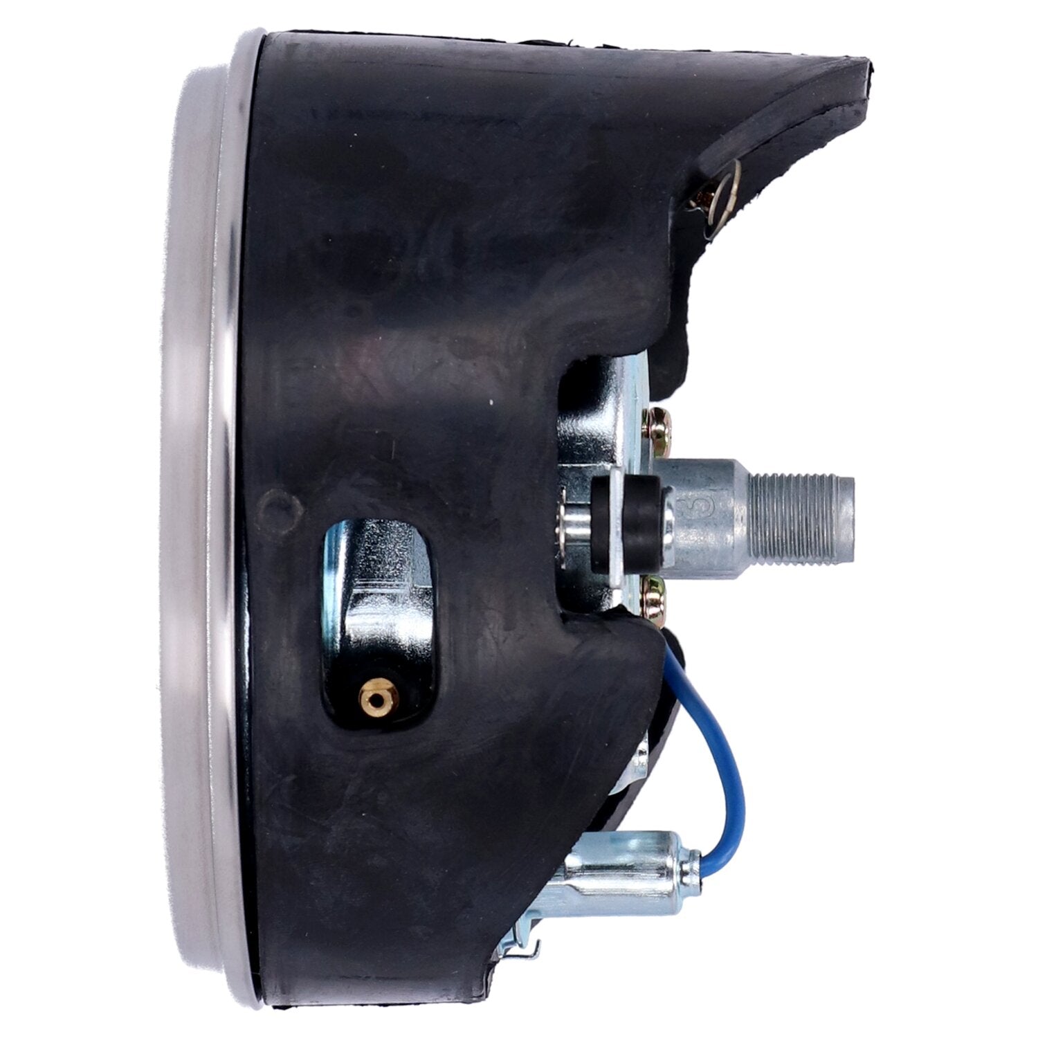 MCS FL speedometer '46-47 face' silver/black - 2.24:1 mph