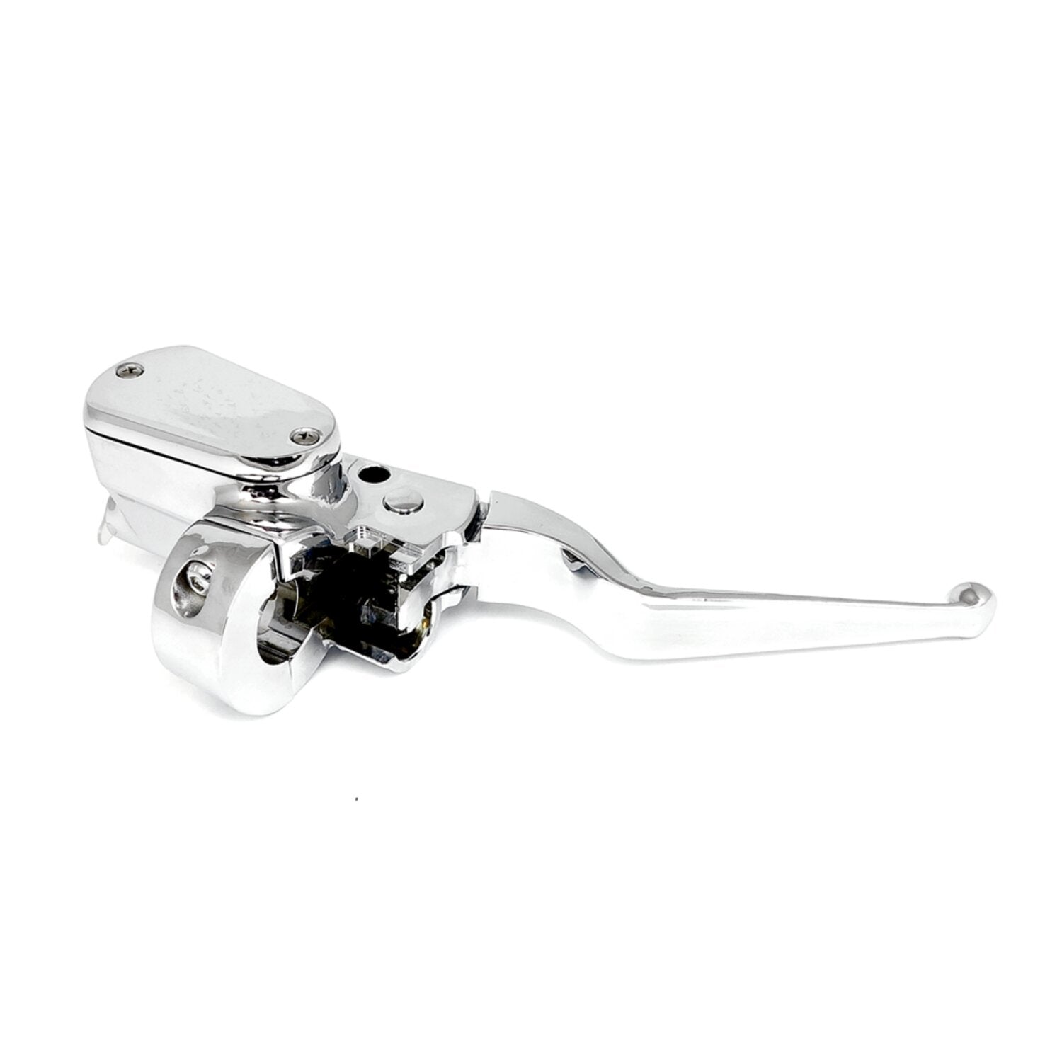 MCS Handlebar master cylinder assembly 1/2" bore - Chrome