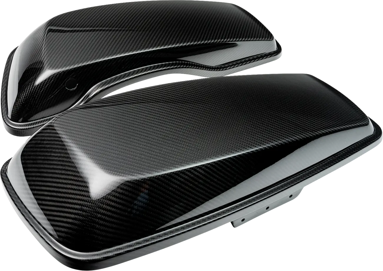 Slyfox Carbon Fiber Saddlebag Lids For Harley Touring