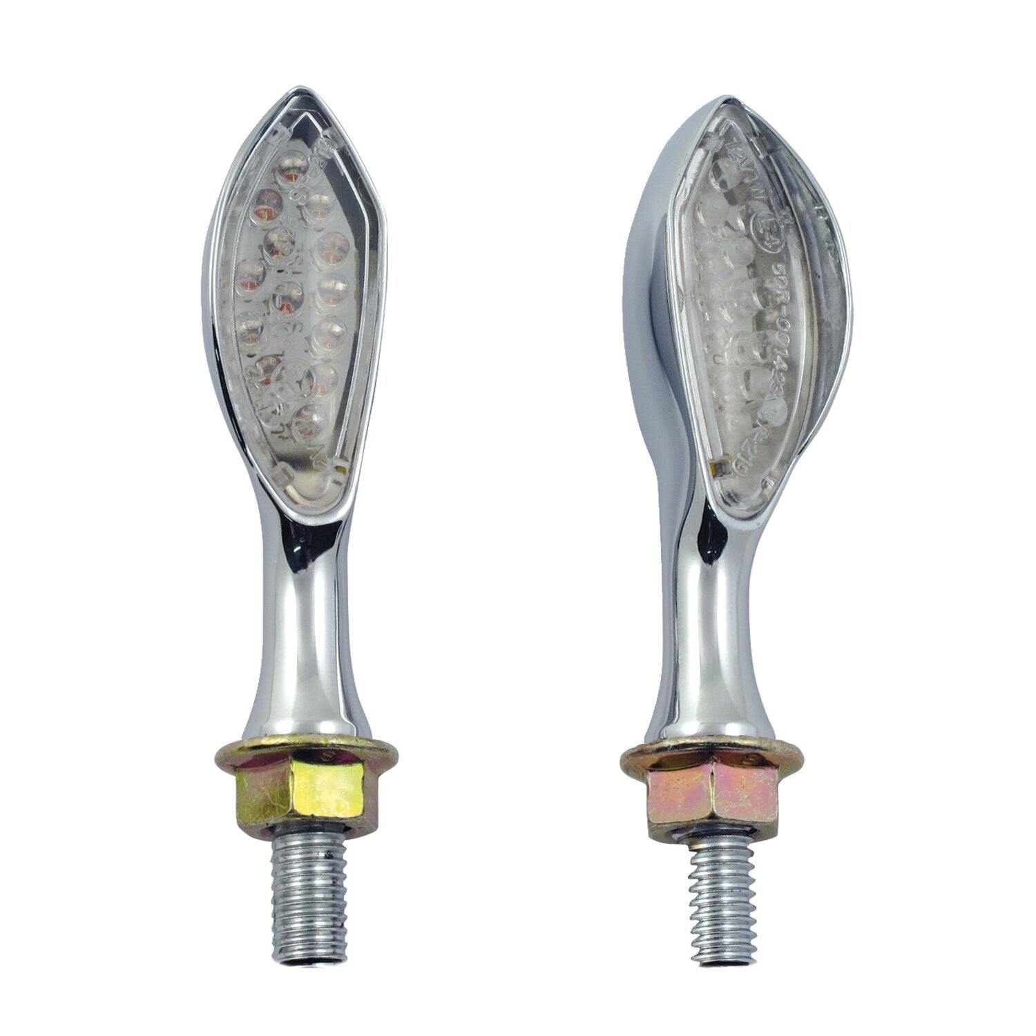MCS Ambush LED turn signals - Chrome