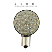 MCS 'Lollipop' flat LED turn signal bulb - Amber