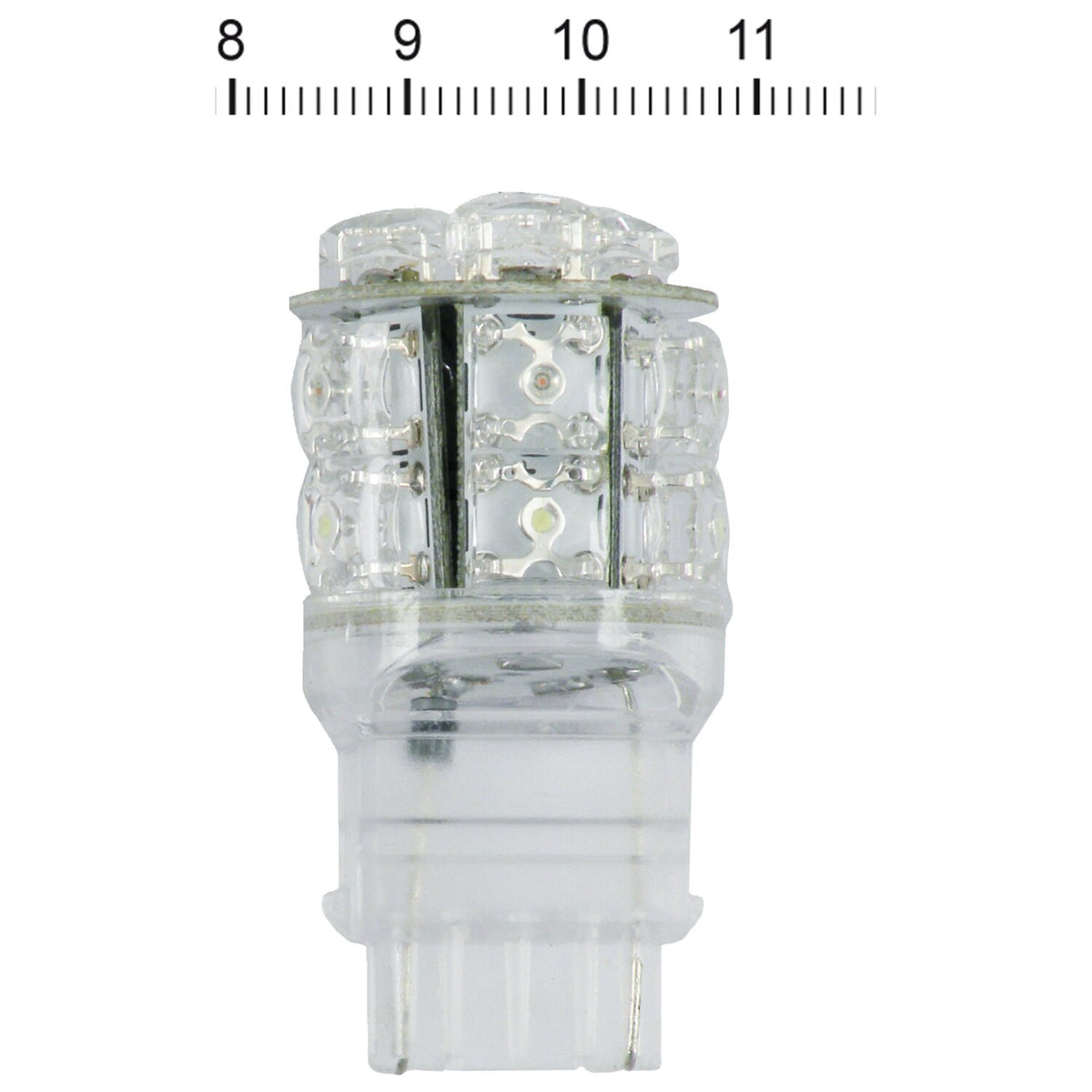 MCS Superflux #194 LED miniature bulb - White light glass base