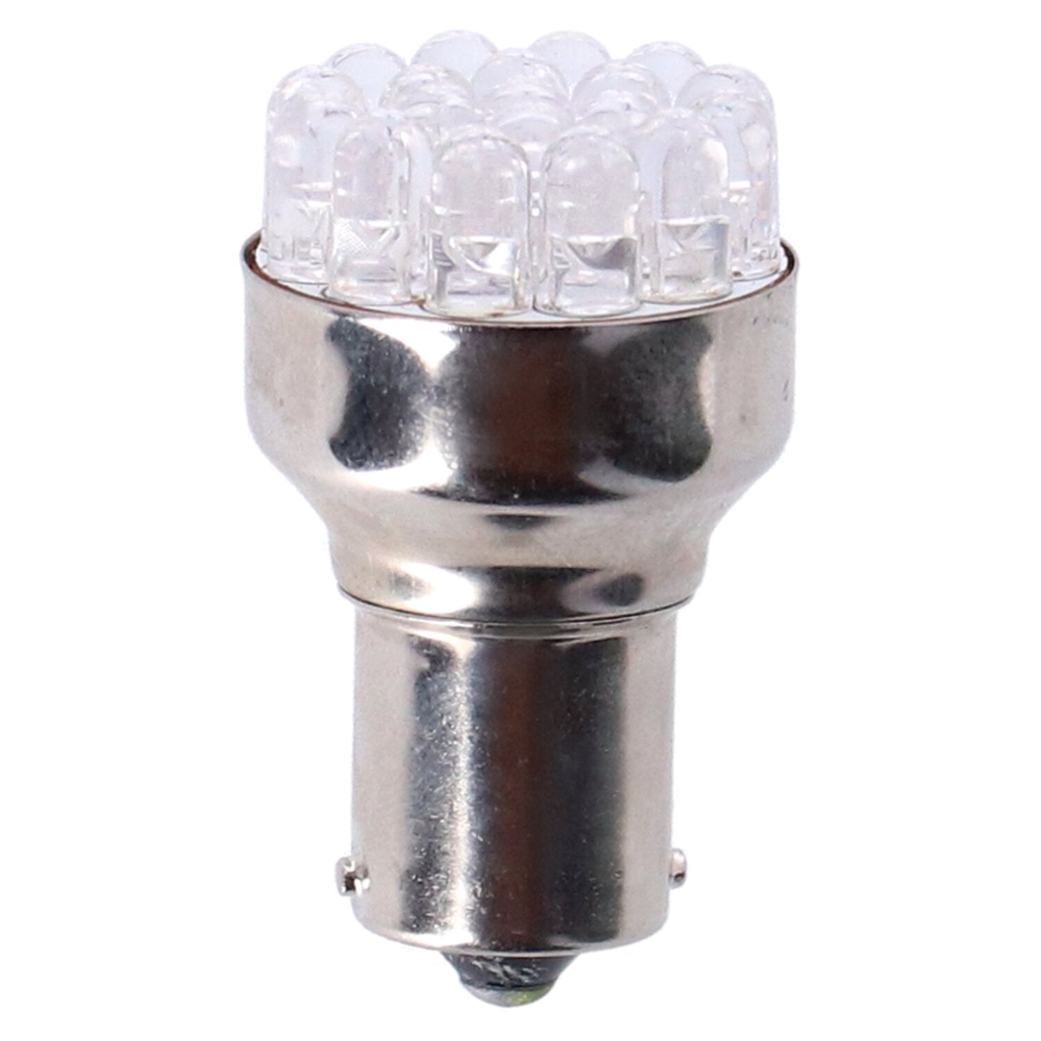 MCS Turn signal LED bulb BAY15S socket - Red light emitting