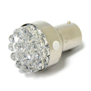 MCS Turn signal LED bulb BAY15S socket - White light emitting
