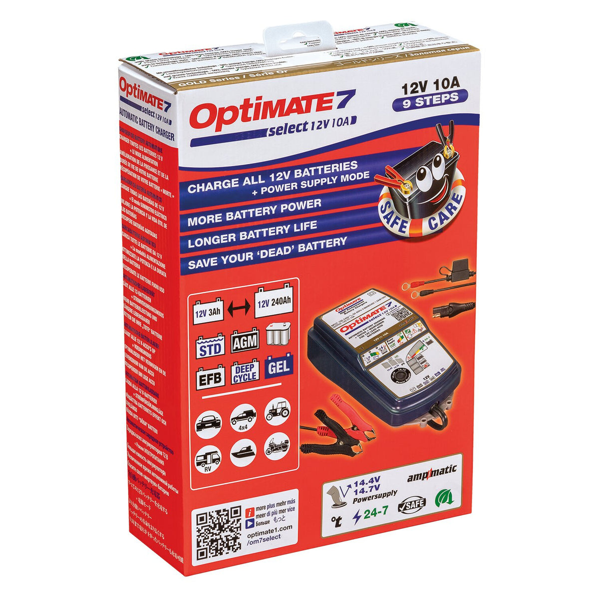 Optimate Tecmate OptiMATE 7 Select battery charger