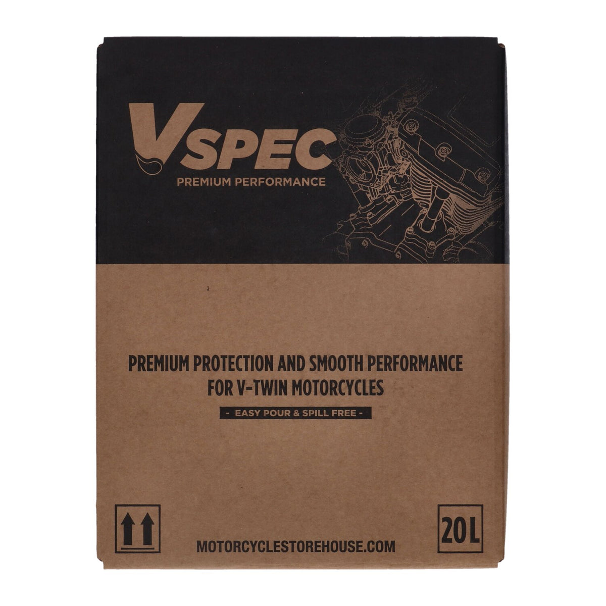 Vspec SAE 50 (Mineral) motor oil - 20 liter box