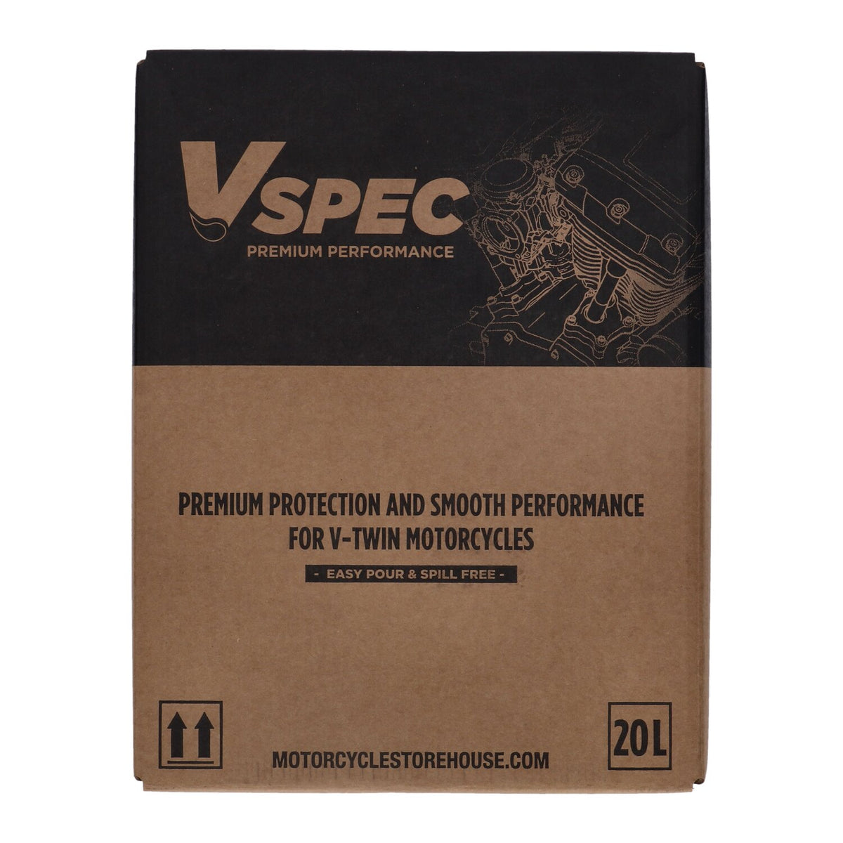 Vspec 20W50 (Mineral) motor oil - 20 liter box
