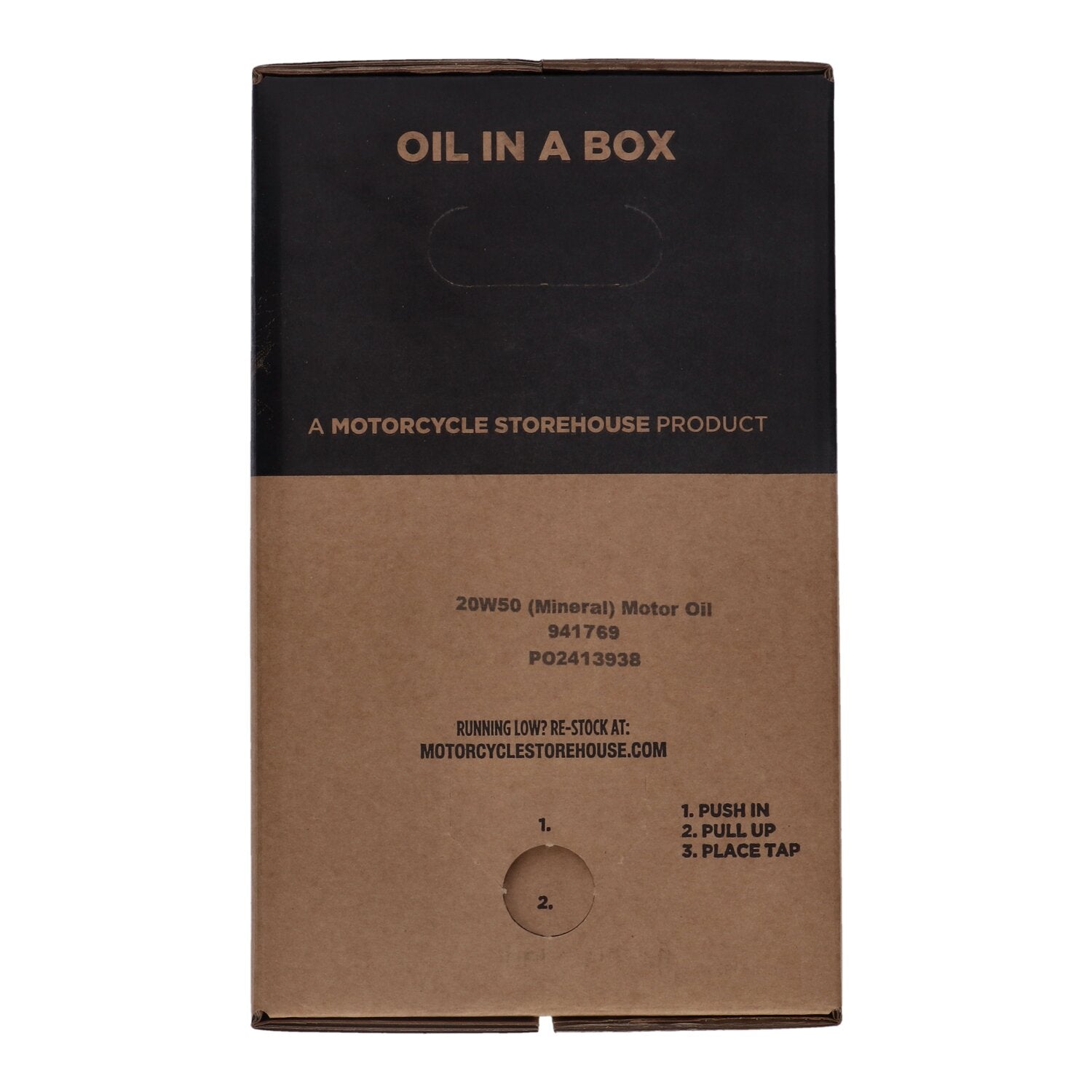 Vspec 20W50 (Mineral) motor oil - 20 liter box