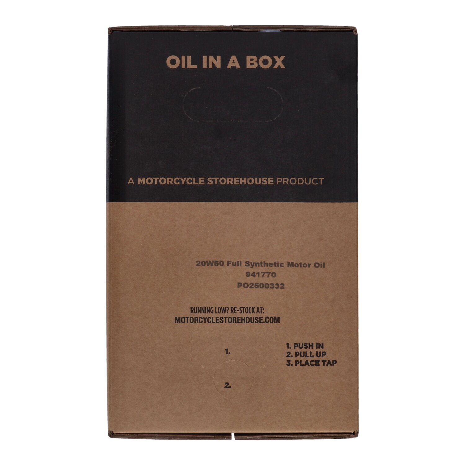 Vspec 20W50 Full Synthetic motor oil - 20 liter box