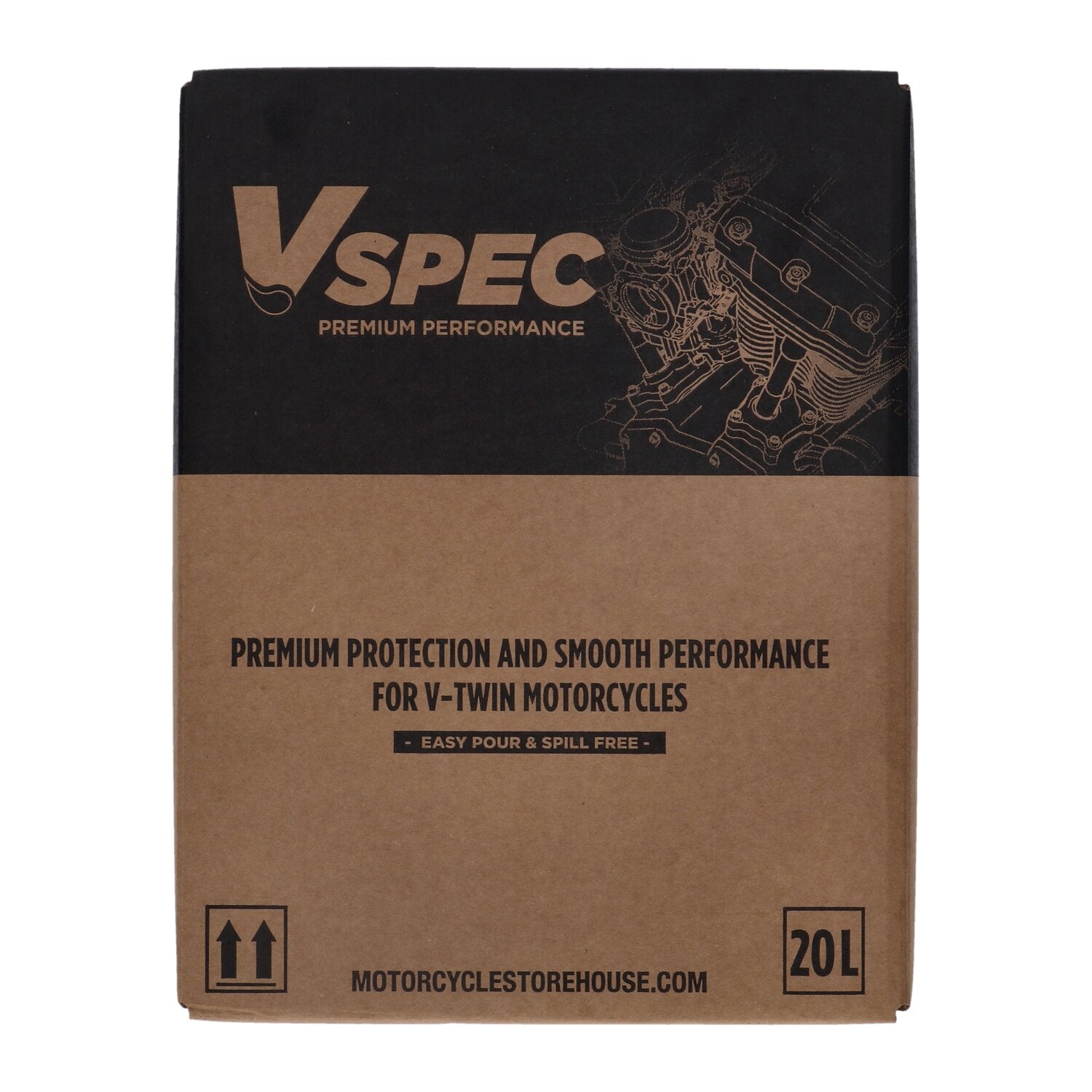 Vspec 80W90 (Mineral) transmission oil - 20 liter box