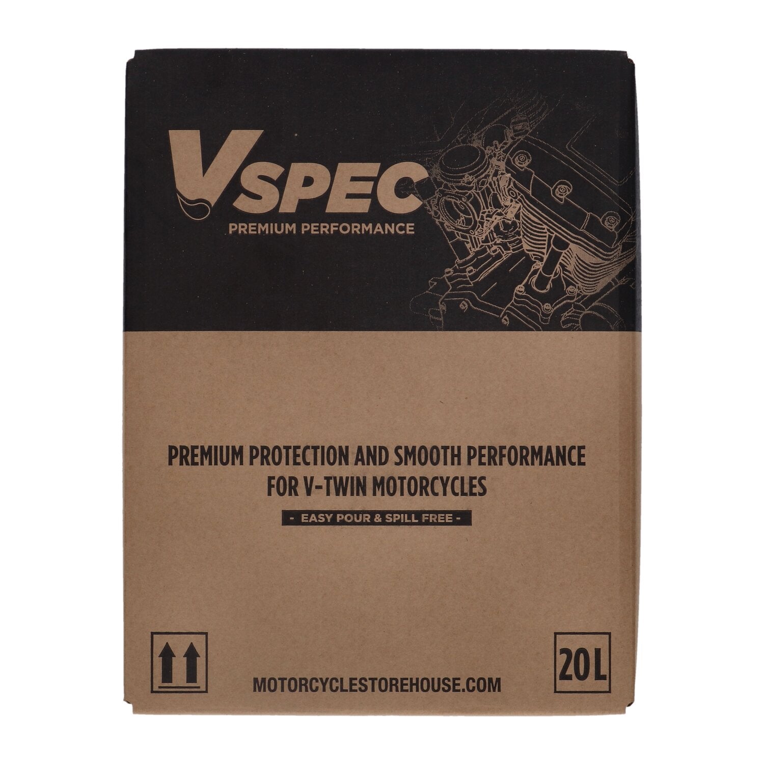 Vspec Primary chain case oil - 20 liter box