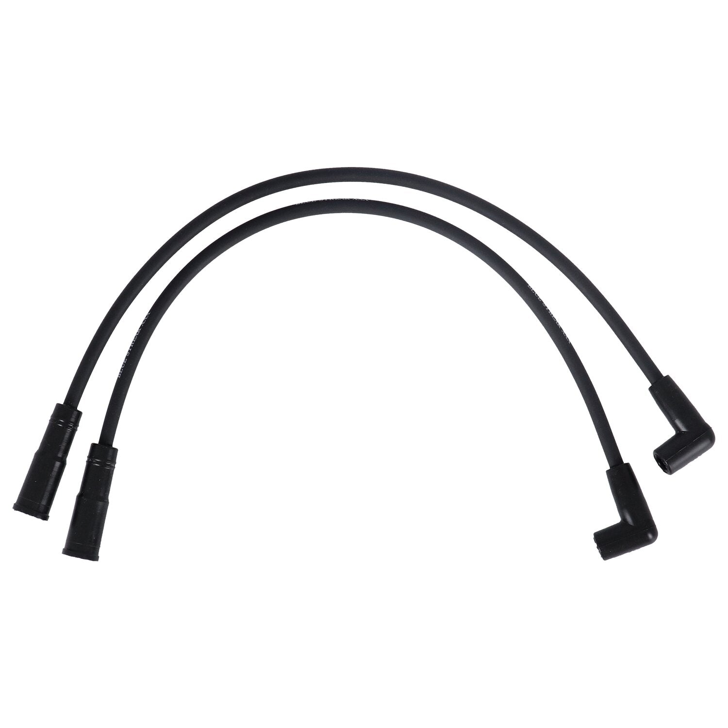 Standard Blue Streak XXX spark plug wire set - Black white print