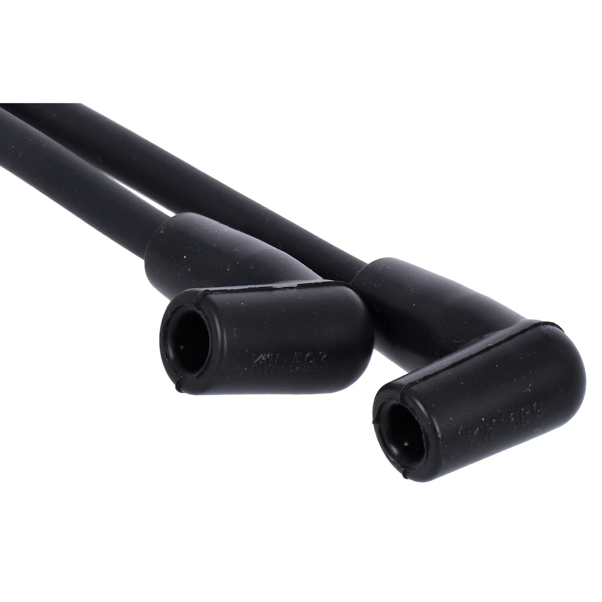 Standard Blue Streak XXX spark plug wire set - Black white print