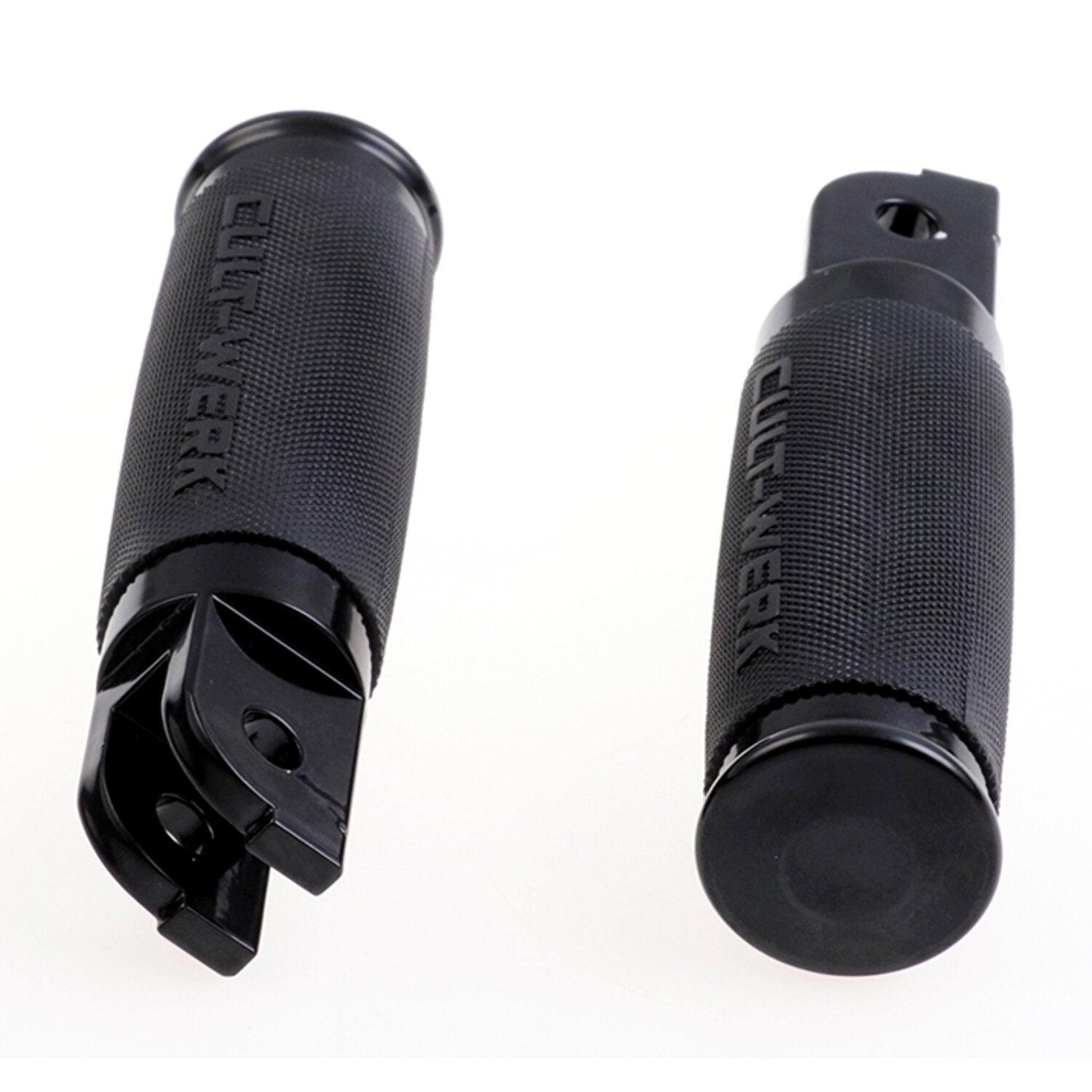 Cult-Werk 'Racing' rider foot peg set - Gloss black