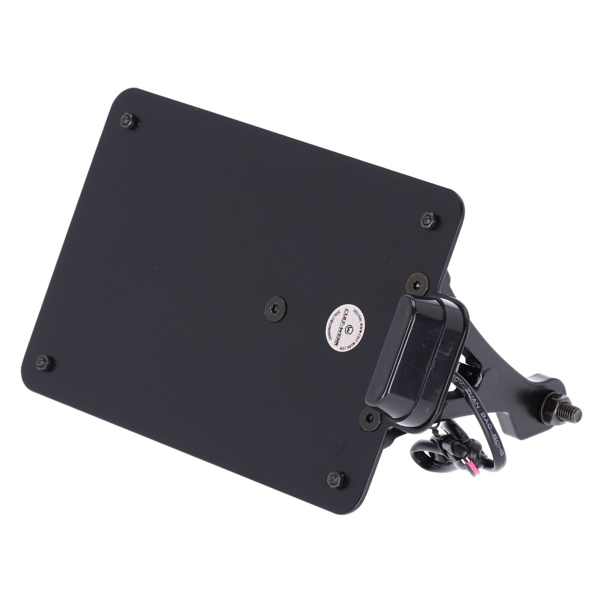 Cult-Werk side mount license plate bracket black - NL