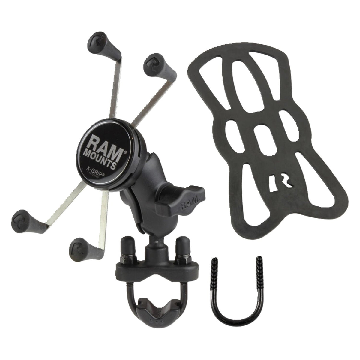 RAM Mounts X-Grip Phone mount w/U-Bolt base - Large phones
