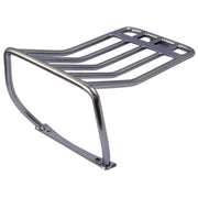 MCS Luggage rack for bobbed rear fender - Chrome