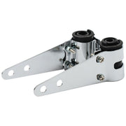 MCS Full-basic headlamp bracket assembly - Chrome - 30-38mm