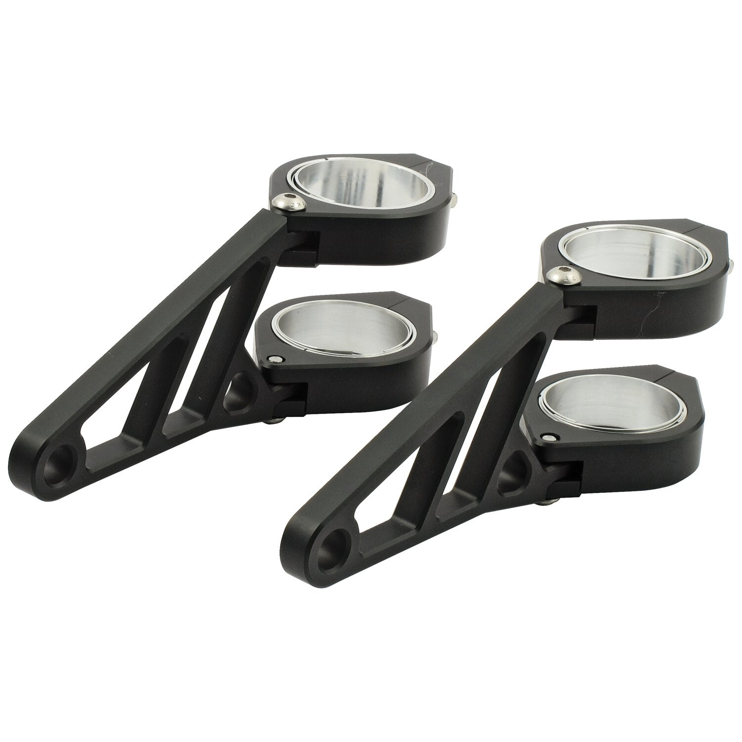 MCS Fingers adj - headlamp bracket assembly 42-43mm - Black