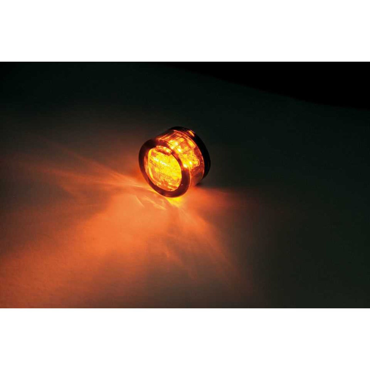 MCS Micro pin LED turn signals - Smoke ECE appr - lens