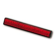 MCS Universal B-Seen reflector - Rectangular - 100x13mm - Red