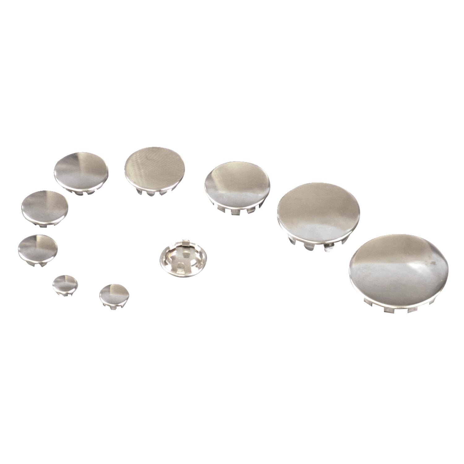 Gardner-Westcott push-in plugs 3/8" chrome