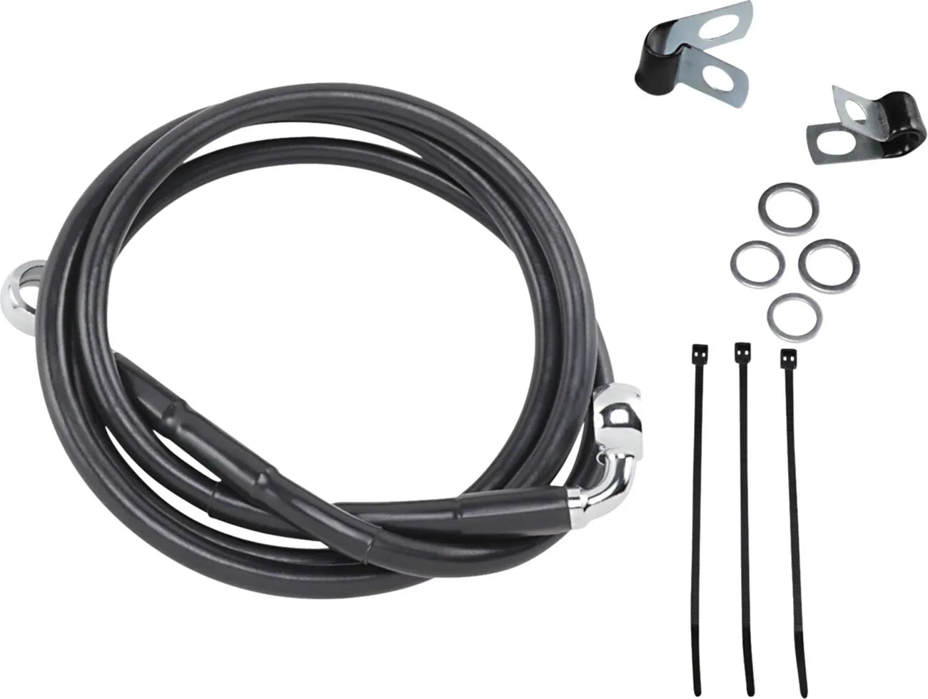 Drag Specialties Verlängerter Bremsleitungssatz 48"