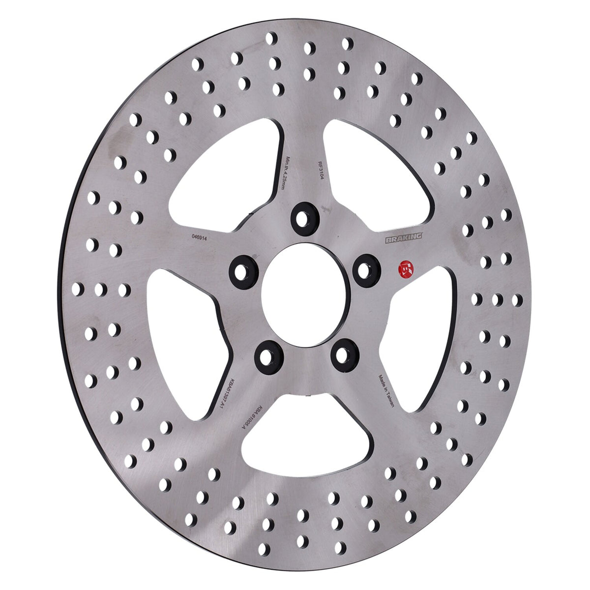 Braking solid brake rotor 11.8" front left & right