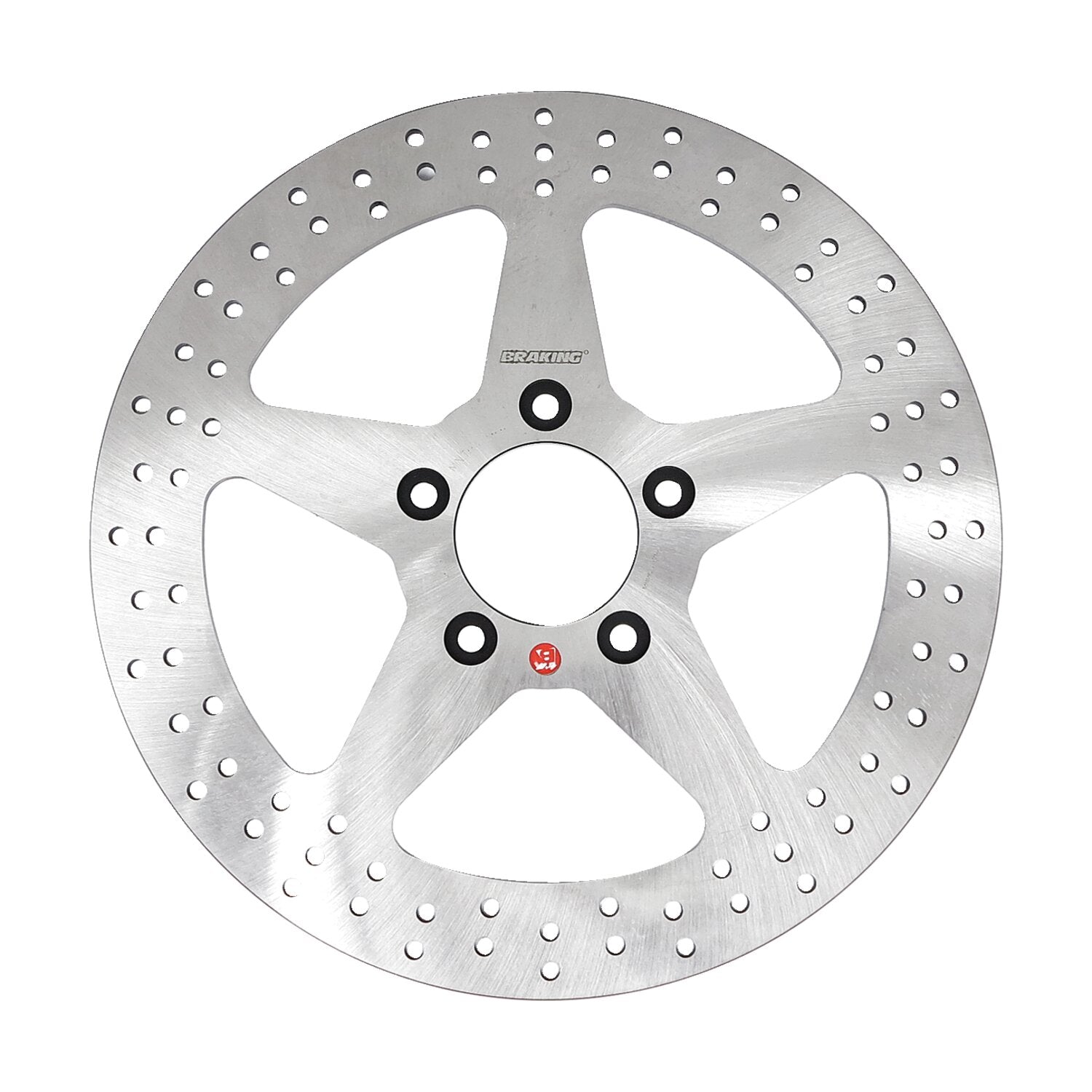 Braking solid drilled brake rotor 11.5" front left