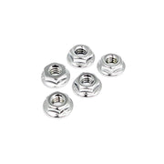 Gardner-Westcott 1/4-20 flanged lock nut chrome