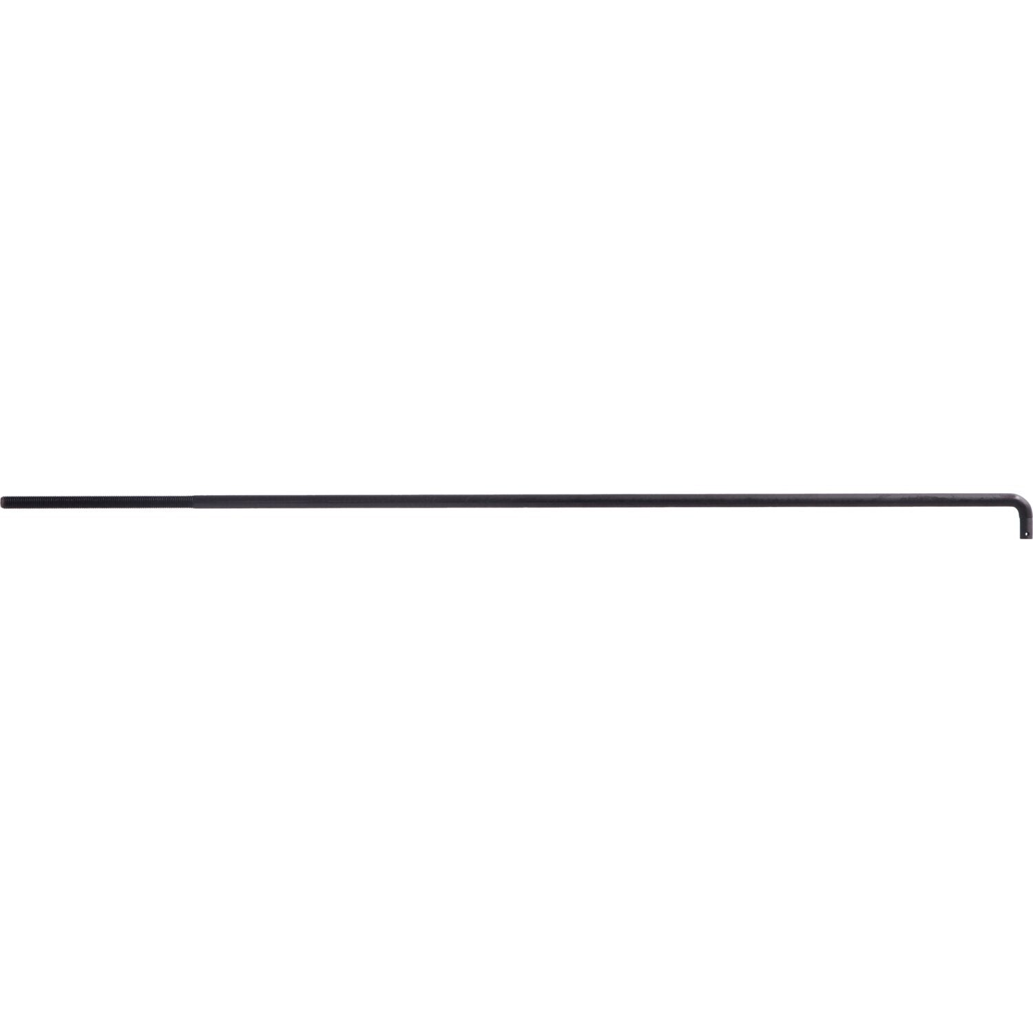 MCS Rear brake rod - 23" long - Black parkerized