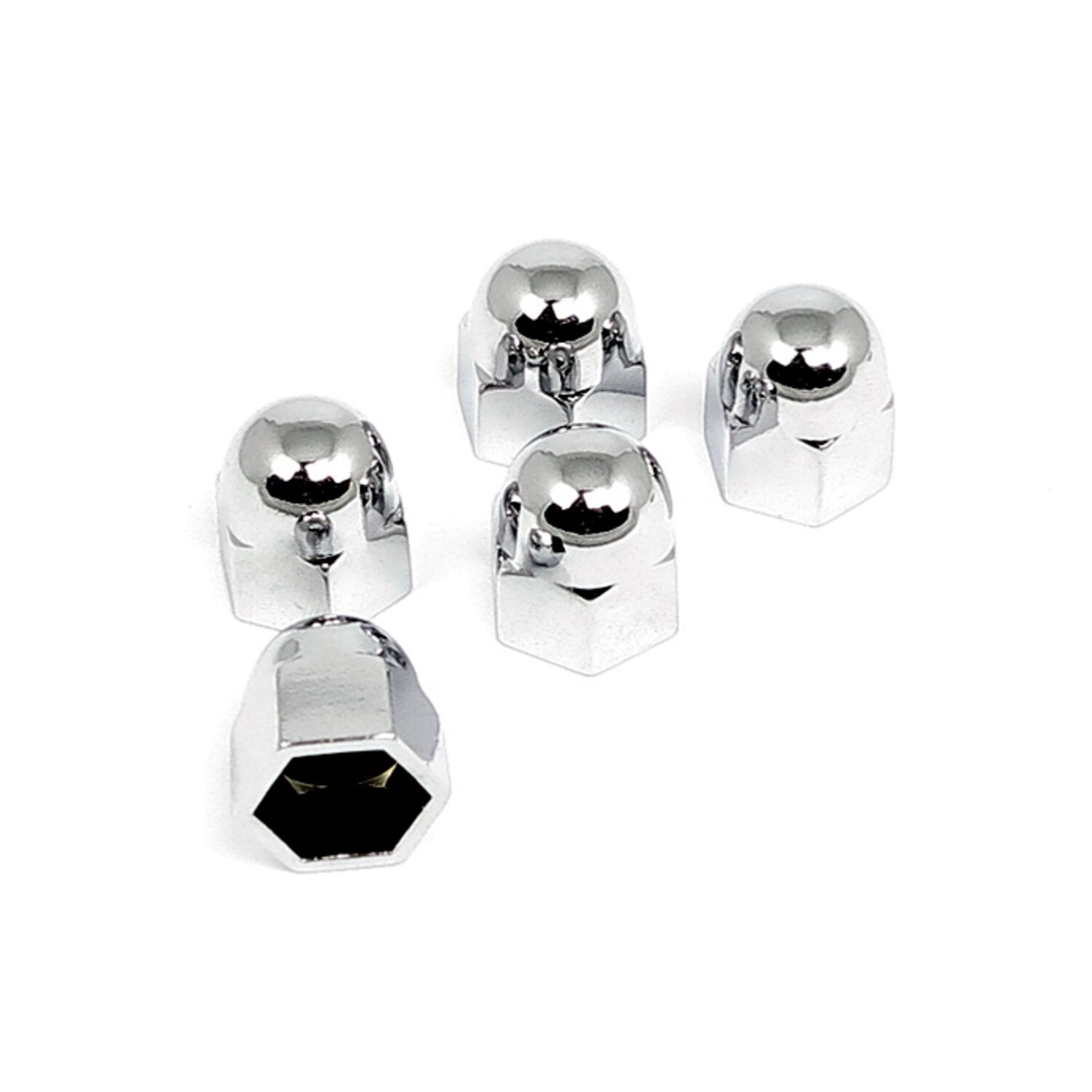 Gardner-Westcott 3/8 chrome acorn push on cover