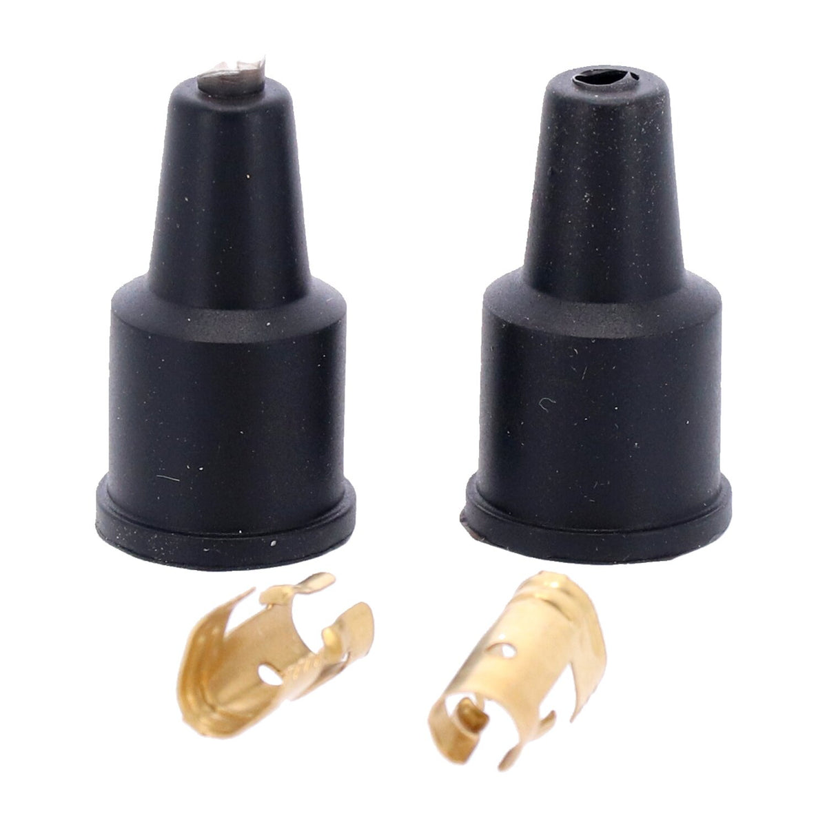 MCS Universal 40" spark plug wire set - Cotton cloth brown/black
