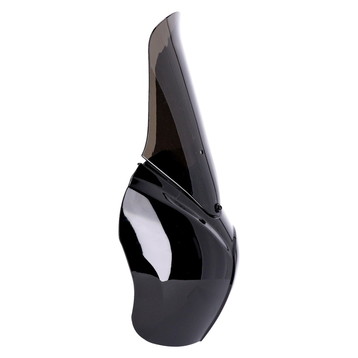 MCS Headlamp fairing - Gloss black - Tinted windshield