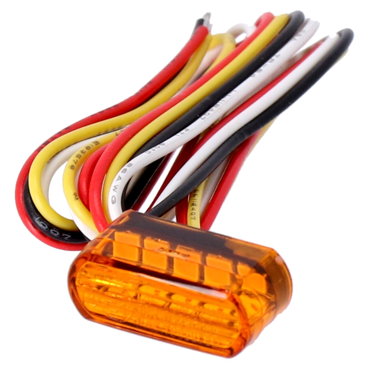 MCS Fastline LED light taillight with turn signal - Amber lens