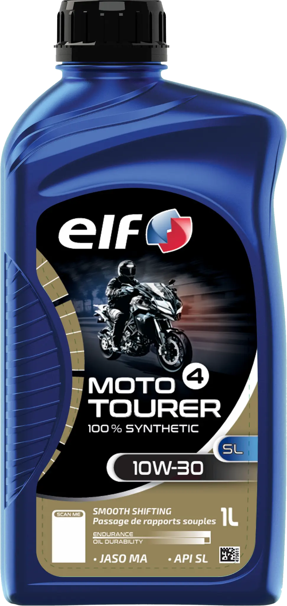 ELF Moto 4 Tourer Engine Oil 10W-30 1 Liter
