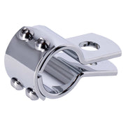 MCS 3-piece clamp 1-1/8" - Chrome steel